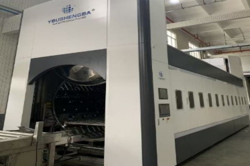 MVD-180kw Microwave Vacuum Low-temperature Tunnel Dryer